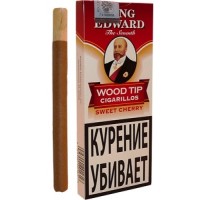 Сигариллы King Edward Sweet Cherry Wood Tip Cigarillos