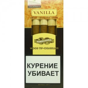 Сигариллы Handelsgold Vanilla Wood Tip-Cigarillos