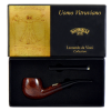 Трубка Savinelli Leonardo 2015 Uomo Vitruviano Marrone Scure (фильтр 9 мм)