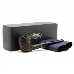 Курительная трубка Savinelli Tre Rusticated Brown 9 мм 104