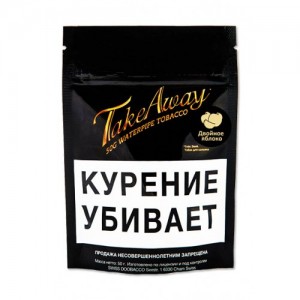 Кальянный табак Doobacco Take Away Двойное яблоко