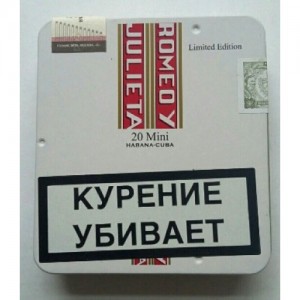 Сигариллы Romeo Y Julieta Mini LE *20