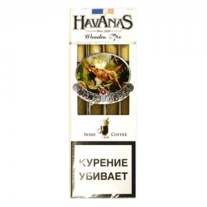 Сигариллы Havanas Irish Coffee 4 шт.