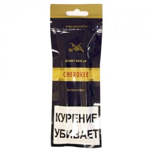 Сигариллы Cherokee Wood Tip Berry Mix №4 саше 3 шт.