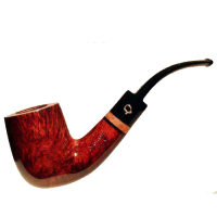 Трубка Lorenzetti briar (9 мм) Dark Brown в фирменном боксе с кисетом мод.09