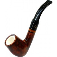 Трубка Lorenzetti briar (9 мм) Dark Brown в фирменном боксе с кисетом мод.11