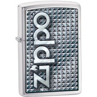 Зажигалка Zippo 28280 Brashed Chrome