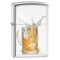 Зажигалка Zippo 28293 Beer High Polish Chrome