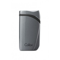 Зажигалка сигарная Colibri Falcon, серый металлик