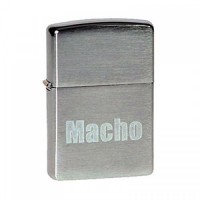 Зажигалка Zippo 200 Macho Brushed Chrome