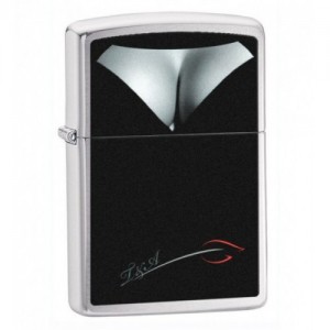 Зажигалка Zippo 28273 Brashed Chrome