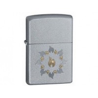 Зажигалка Zippo 21192 Ring of fire Satin Chrome