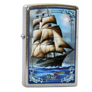 Зажигалка Zippo 28425 Mazzi Street Chrome